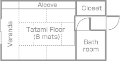 8-tatami-mat Japanese-style Room